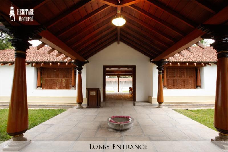 Heritage Madurai Exteriér fotografie Lobby entrance